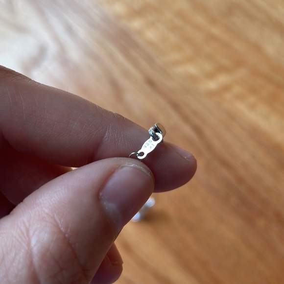 Kay Jewelers Diamond Infinity Necklace 1/20 ct tw Round-cut Sterling - Picture 6 of 6